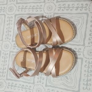 Cat&Jack Girl's Strappy Sandals